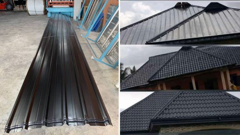 Long span aluminium roofing for home in Abuja